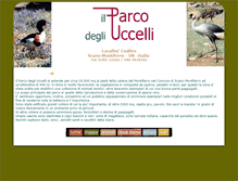 Tablet Screenshot of parcodegliuccelli.it
